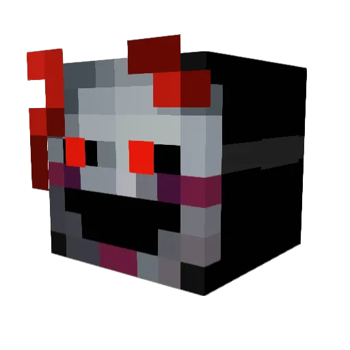 TheMosh_MS Minecraft avatar head, 3D render