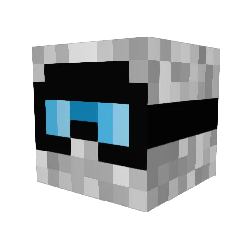 TheMrDianomite Minecraft avatar head, 3D render