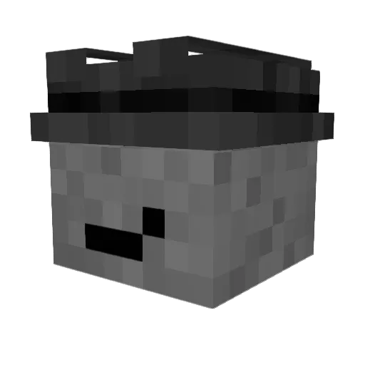 TheMrMC Minecraft avatar head, 3D render