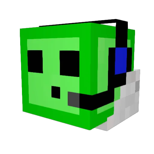 TheMrNight_17 Minecraft avatar head, 3D render