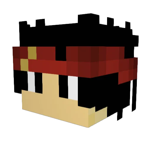 TheMrmoab102ESP Minecraft avatar head, 3D render