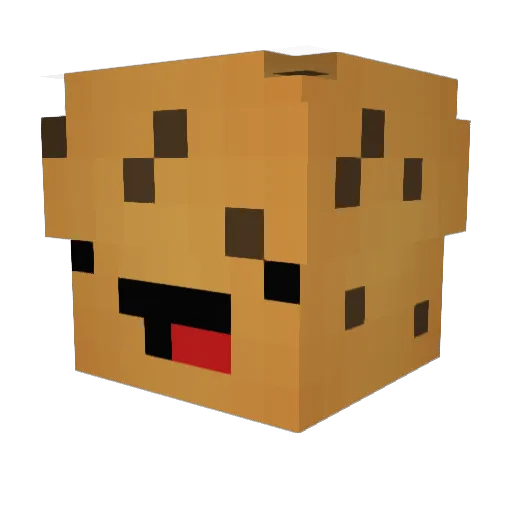 TheMuff1nMan Minecraft avatar head, 3D render