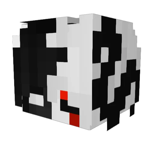TheMutant_Dragon Minecraft avatar head, 3D render