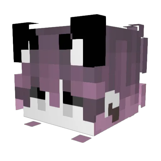 TheMxngooo Minecraft avatar head, 3D render