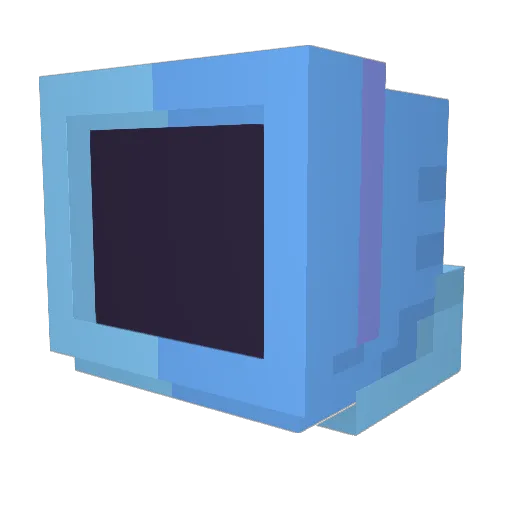 TheMxs_ Minecraft avatar head, 3D render