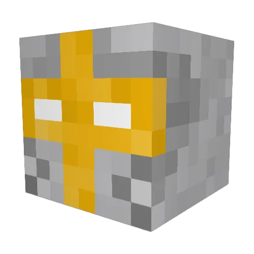 TheNamelessEnemy Minecraft avatar head, 3D render