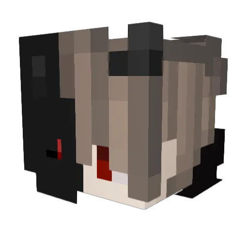 TheNeoGamer Minecraft avatar head, 3D render