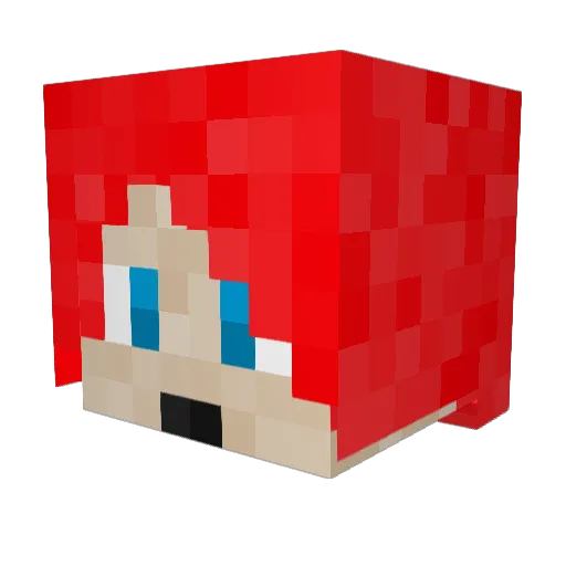 TheNeoMeister Minecraft avatar head, 3D render