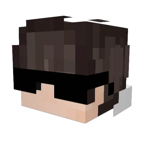 TheNeoxTombo Minecraft avatar head, 3D render