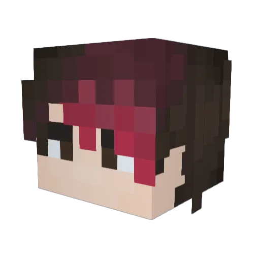 TheNexus2023 Minecraft avatar head, 3D render