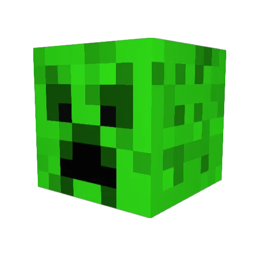 TheNicke01 Minecraft avatar head, 3D render