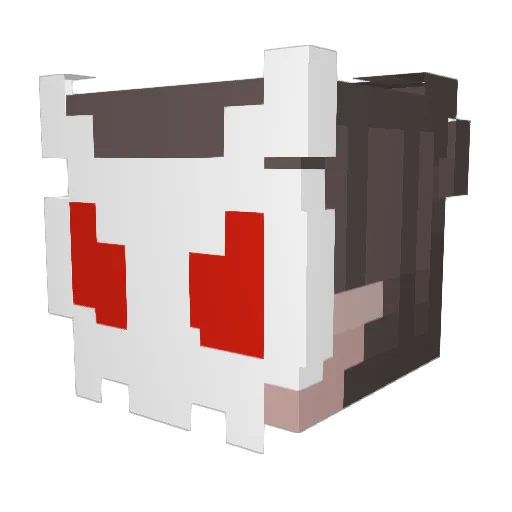 TheNightStarling Minecraft avatar head, 3D render
