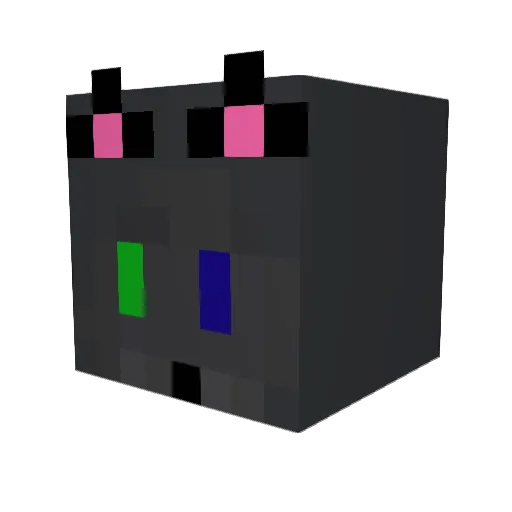 TheNikio Minecraft avatar head, 3D render