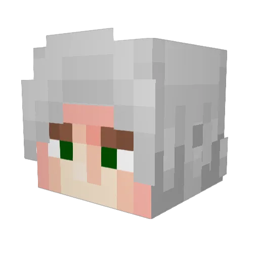 TheNiytew Minecraft avatar head, 3D render