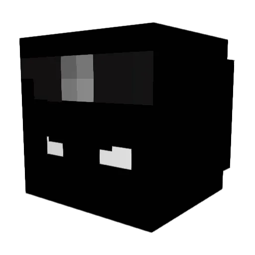 TheNoNoWord Minecraft avatar head, 3D render