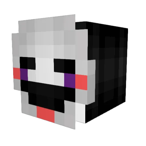 TheNoice0ne Minecraft avatar head, 3D render