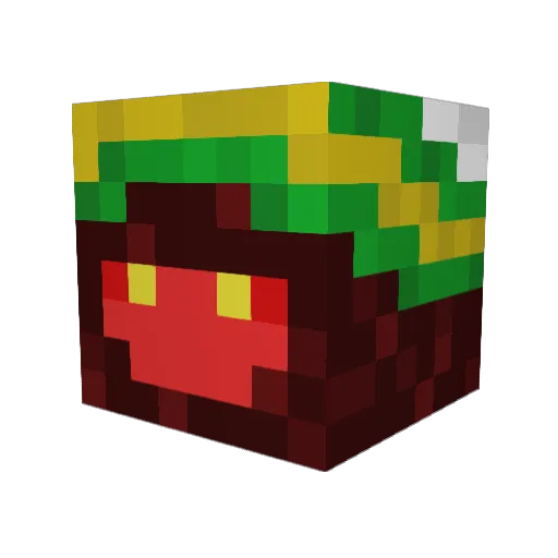 TheNoobJesus Minecraft avatar head, 3D render