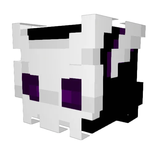 TheNote16 Minecraft avatar head, 3D render