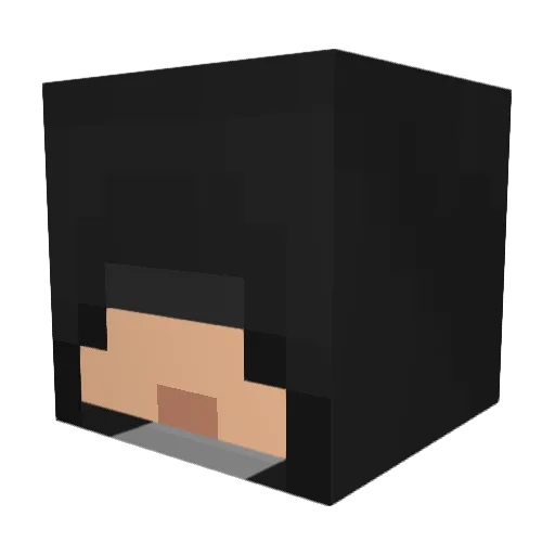TheNotorious88 Minecraft avatar head, 3D render