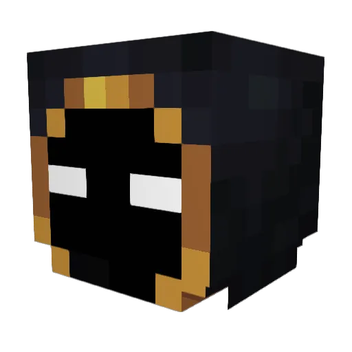TheNumismatist Minecraft avatar head, 3D render