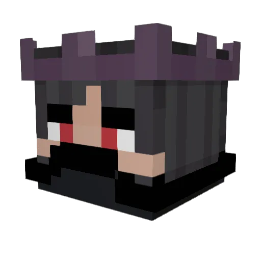 TheOCSake Minecraft avatar head, 3D render