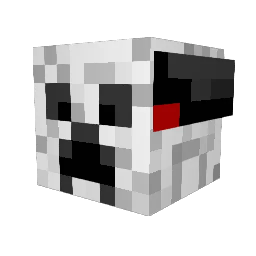 TheOGCreeper Minecraft avatar head, 3D render
