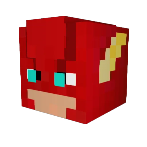 TheOGMadsen Minecraft avatar head, 3D render