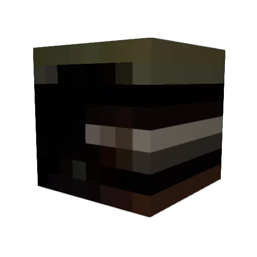 TheOGSipman Minecraft avatar head, 3D render