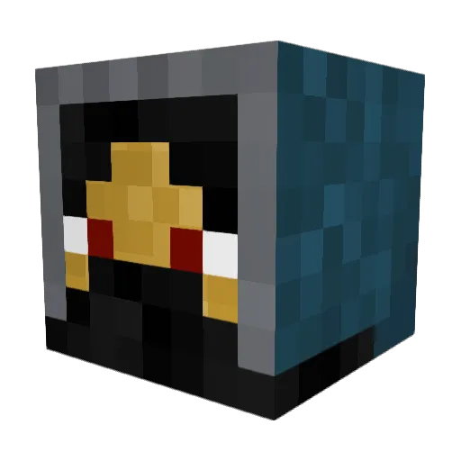 TheOLLY_ Minecraft avatar head, 3D render