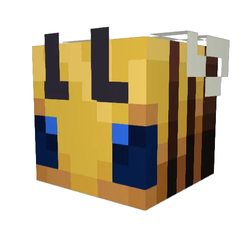 TheOcurro Minecraft avatar head, 3D render