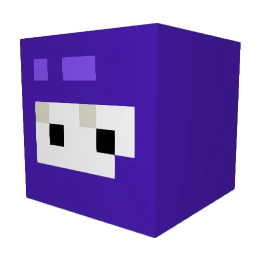 TheOlo1 Minecraft avatar head, 3D render