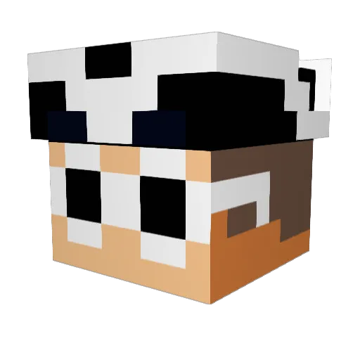 TheOne9250 Minecraft avatar head, 3D render