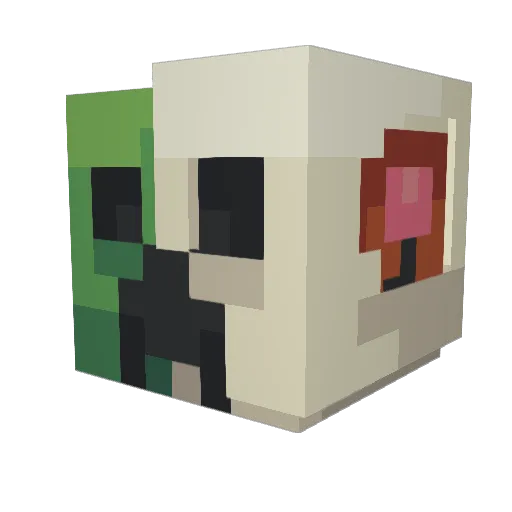 TheOneKEMO Minecraft avatar head, 3D render