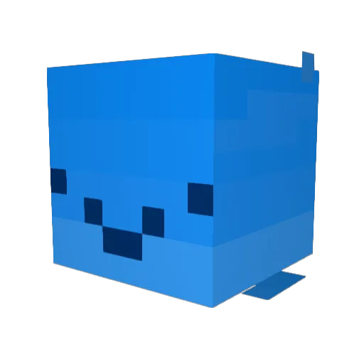 TheOneKolibri Minecraft avatar head, 3D render