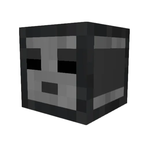 TheOneObserver Minecraft avatar head, 3D render