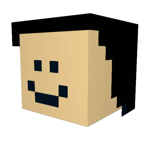 TheOneSaint Minecraft avatar head, 3D render