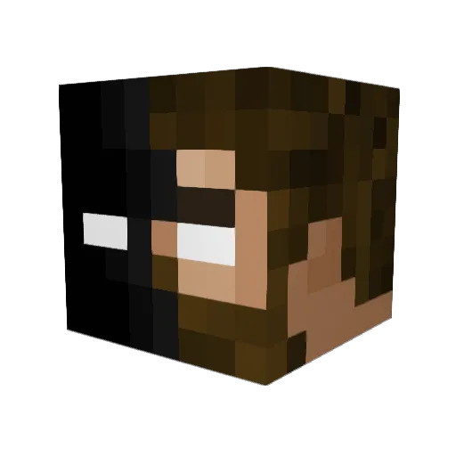 TheOnlyElias5 Minecraft avatar head, 3D render