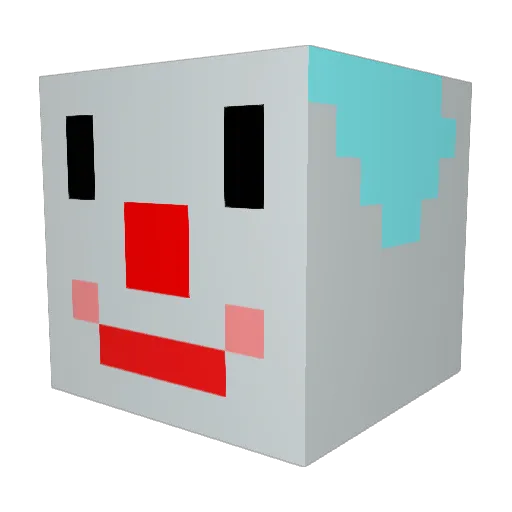 TheOnlyJonathan Minecraft avatar head, 3D render