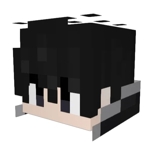 TheOnlyKingBear Minecraft avatar head, 3D render