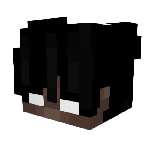 TheOnlyVirtue Minecraft avatar head, 3D render