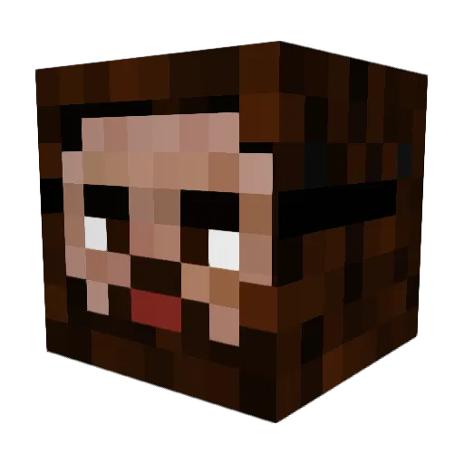 TheOnyxus Minecraft avatar head, 3D render