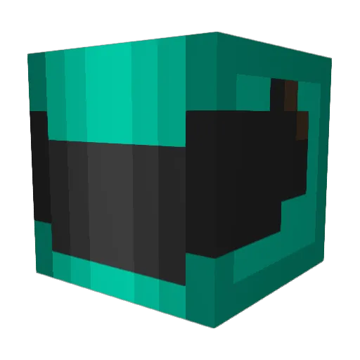 TheOriginalLink Minecraft avatar head, 3D render