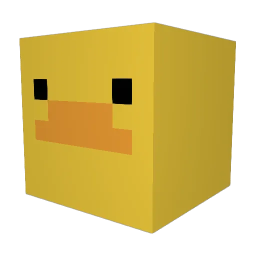TheOtherAJ Minecraft avatar head, 3D render