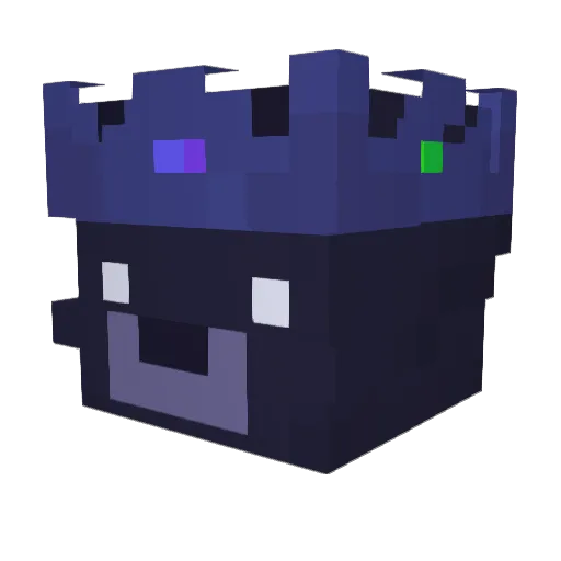 ThePandaaaaa Minecraft avatar head, 3D render