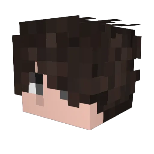 ThePanfilo Minecraft avatar head, 3D render