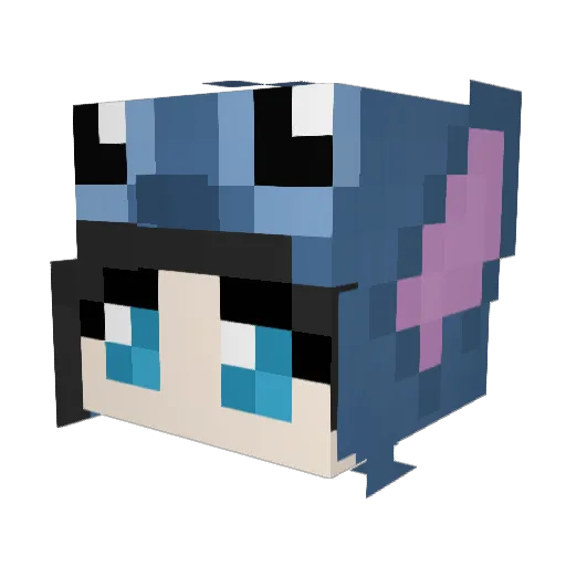 TheParkKeeper Minecraft avatar head, 3D render