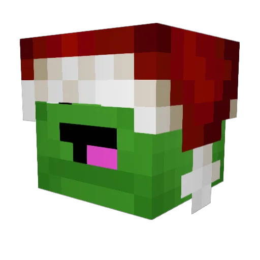 ThePebble Minecraft avatar head, 3D render