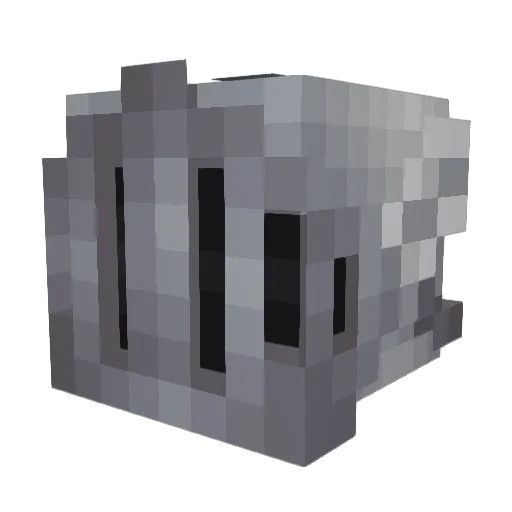 ThePelinal Minecraft avatar head, 3D render