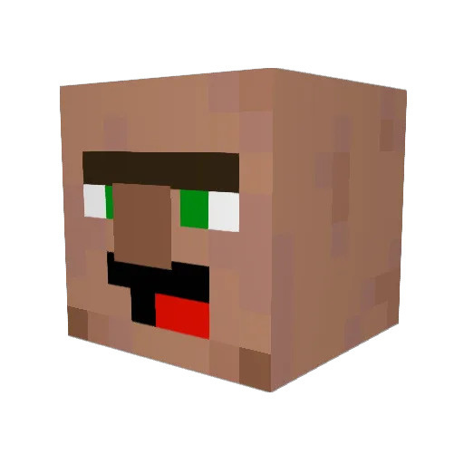 ThePenguGuy Minecraft avatar head, 3D render