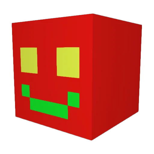 ThePers0n Minecraft avatar head, 3D render